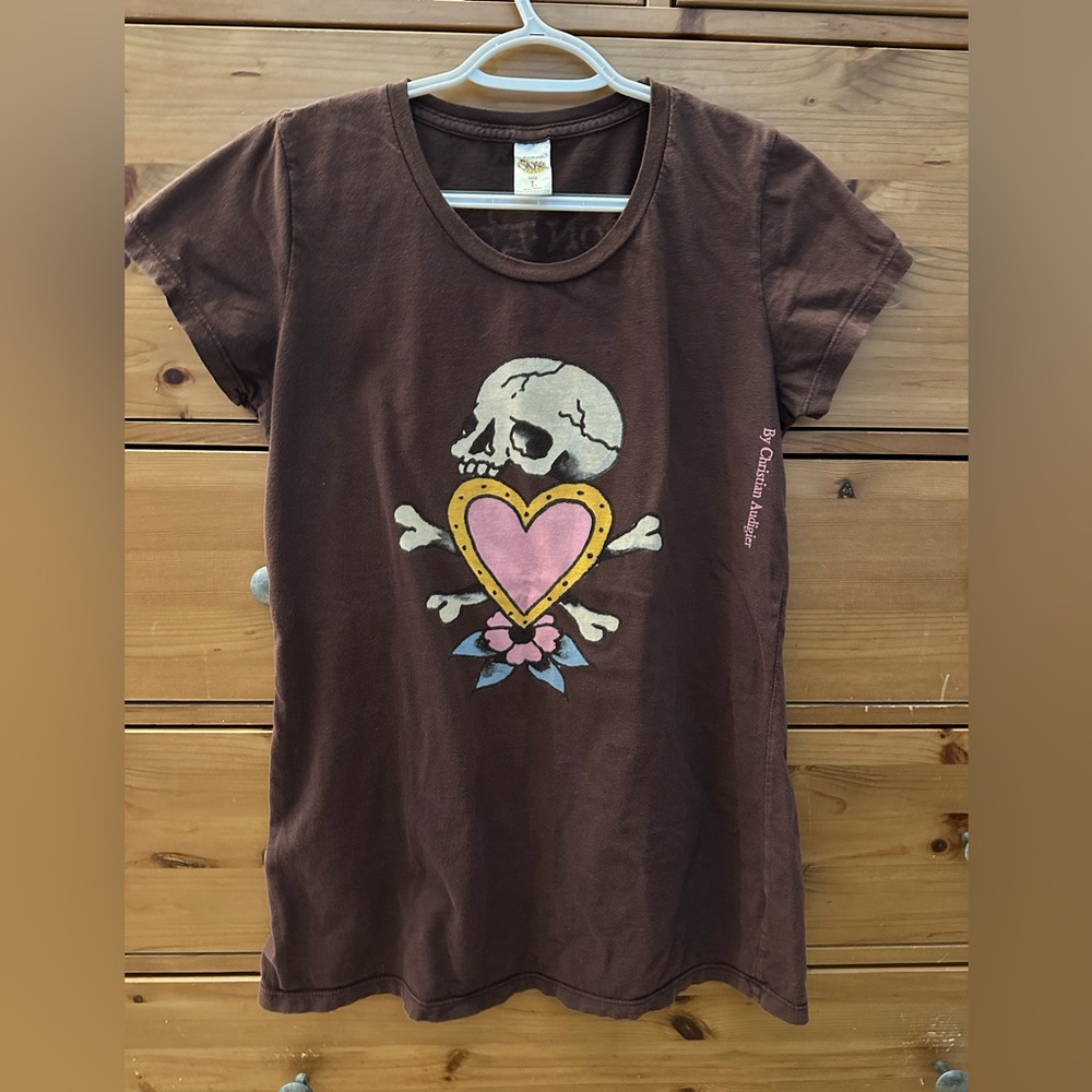 DON ED HARDY By Christian Audigier Skull/heart